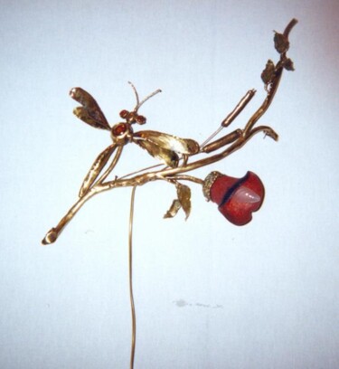 Escultura intitulada "Papillon - LU 01" por Gilbert Liblin, Obras de arte originais, Outro
