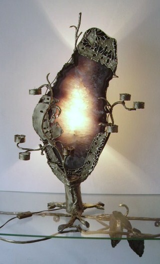 Design intitulada "L  arbre de vie - l…" por Gilbert Liblin, Obras de arte originais, Metais