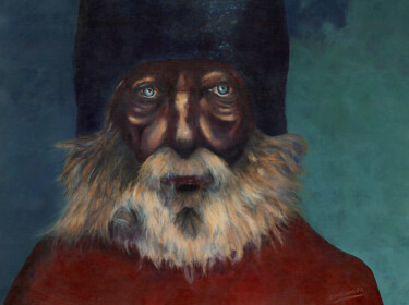 Peinture intitulée "Boris" par Gilbert Ovtcharenko, Œuvre d'art originale, Acrylique Monté sur Châssis en bois