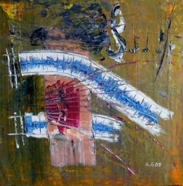 Painting titled "405-audio-city-500x…" by Gilbert Goy, Original Artwork, Oil