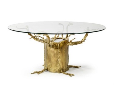 Design intitulée "Table-basse-sylvie-…" par Gilbert Liblin, Œuvre d'art originale