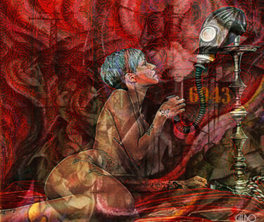 Digital Arts titled "Talk to me" by Gilberto Borzini, Original Artwork, 2D Digital Work