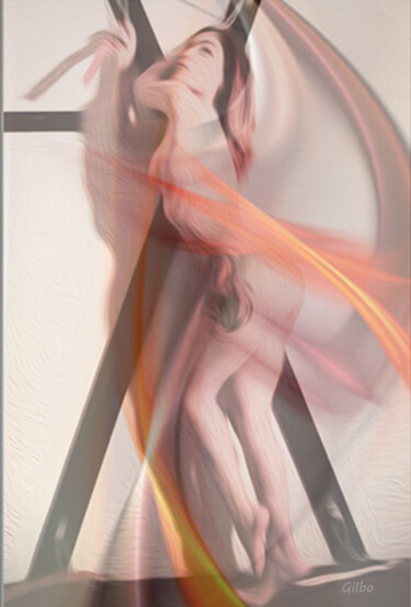Arte digitale intitolato "Cross 3" da Gilberto Borzini, Opera d'arte originale, Lavoro digitale 2D