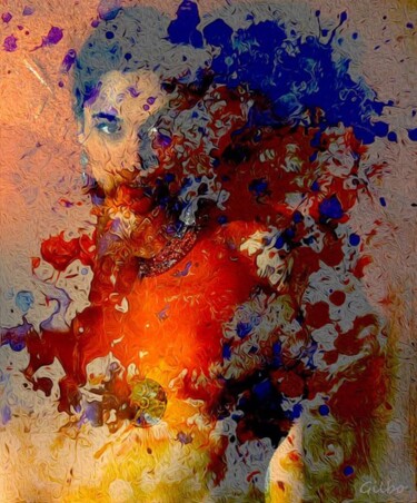 Arte digitale intitolato "Anima sporca" da Gilberto Borzini, Opera d'arte originale, Lavoro digitale 2D