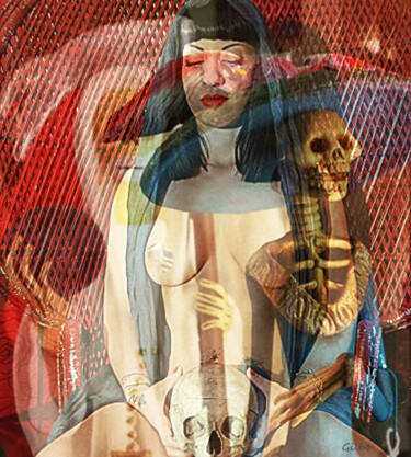 Fotografie mit dem Titel "eros thanatos" von Gilberto Borzini, Original-Kunstwerk, Digitale Fotografie