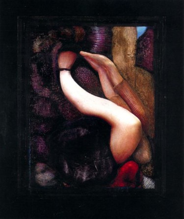 Peinture intitulée "bout de souffle" par Gil Angelo Gazzoli, Œuvre d'art originale