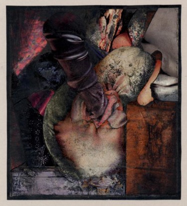 Peinture intitulée "excroissance" par Gil Angelo Gazzoli, Œuvre d'art originale