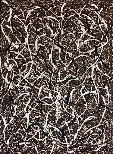 Картина под названием "ANIMEA" - Gilles Cabrol, Подлинное произведение искусства, Акрил