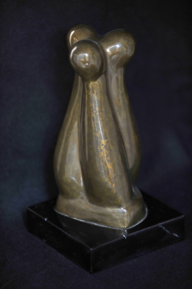 Sculptuur getiteld "Triptyque 2" door Gilles De La Buharaye, Origineel Kunstwerk