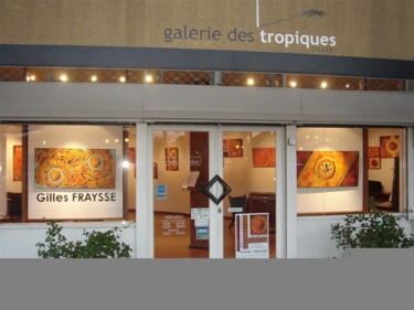 Painting titled "expo-galerie-des-tr…" by Gilles Fraysse, Original Artwork