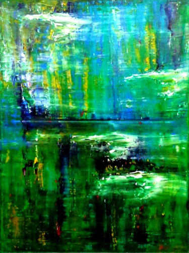 Painting titled "clef-usb-27-05-2016…" by Gilles Lajeunesse, Original Artwork