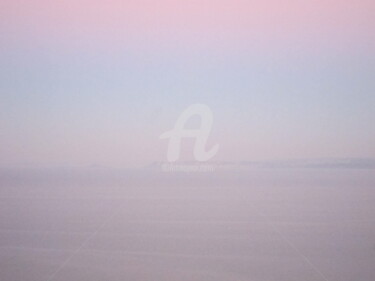 Fotografia zatytułowany „Brume rose pastel” autorstwa Gilles Larbi, Oryginalna praca, Fotografia cyfrowa