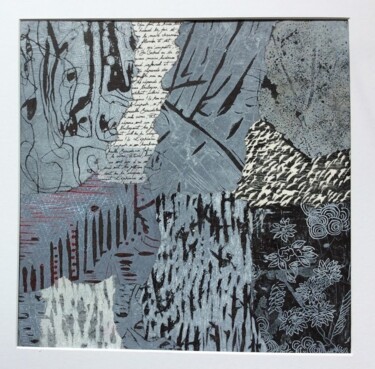 Gravures & estampes intitulée "carre" par Gilles Nickelsen, Œuvre d'art originale, Gravure