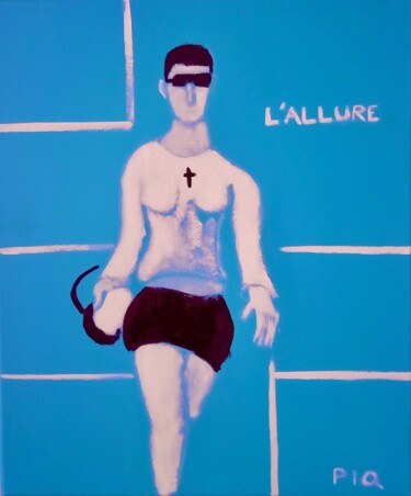Peinture intitulée "L'ALLURE" par Gilles Piquereau, Œuvre d'art originale, Huile