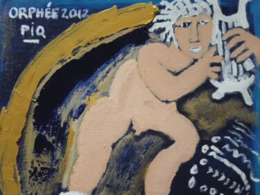 "Orphée 2012" başlıklı Tablo Gilles Piquereau tarafından, Orijinal sanat, Petrol