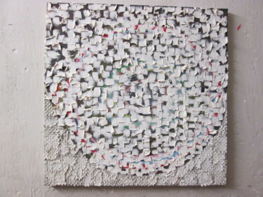 Peinture intitulée "Avant que le blanc…" par Gilles Quere, Œuvre d'art originale, Acrylique