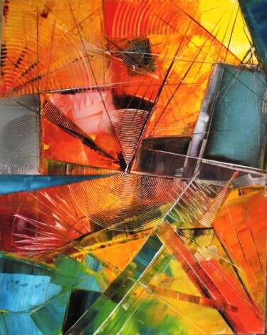 Painting titled "111.jpg" by Gilles Renard, Original Artwork, Oil