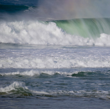 vague , grande marée Photographie intitulée "vague , grande marée" par Gilles Mével, Œuvre d'art originale, Photographie numérique Monté sur Alum…
