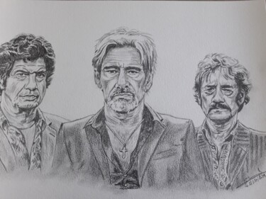 Dessin du film Les Lyonnais réalisé au crayon Drawing titled "Dessin du film Les…" by Gilles Staub (LeCrayonAgile), Original Art, Pencil