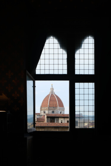 Fotografie mit dem Titel "Firenze window" von Gilliard Bressan, Original-Kunstwerk, Digitale Fotografie