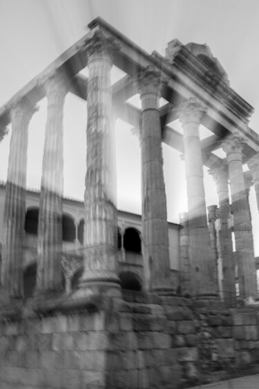 Photography titled "roman temple" by Gilliard Bressan, Original Artwork, Digital Photography