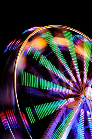 Photography titled "ferris wheel" by Gilliard Bressan, Original Artwork, Digital Photography