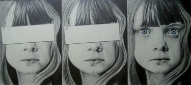 Drawing titled "eyes32.jpg" by Gill Unwin, Original Artwork