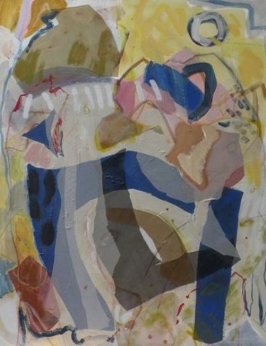 Malerei mit dem Titel "Passage 4.2011" von Gimalac, Original-Kunstwerk, Öl