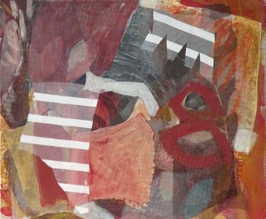 Malerei mit dem Titel "Collage 9.2011" von Gimalac, Original-Kunstwerk, Öl