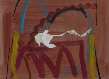 Peinture intitulée "Graphisme 2011-8" par Gimalac, Œuvre d'art originale, Huile
