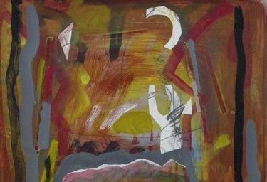 Peinture intitulée "Graphisme 2011-9" par Gimalac, Œuvre d'art originale, Huile