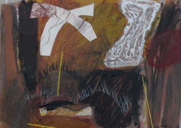 Peinture intitulée "Graphisme 2011-14" par Gimalac, Œuvre d'art originale, Huile