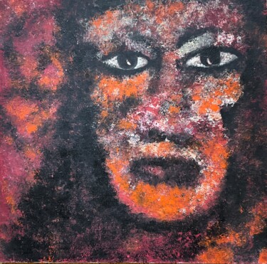 Картина под названием "Goddess" - Gina Lafont, Подлинное произведение искусства, Акрил