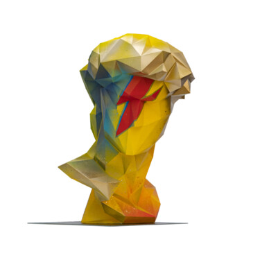 David B Sculpture intitulée "David B" par Ginger M, Œuvre d'art originale, Papier