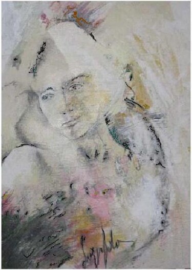 Painting titled "Principessa LAVINIA" by Gino Loperfido, Original Artwork
