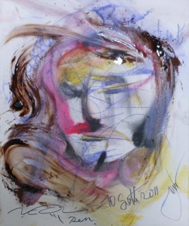 Painting titled "BOKUDEN" by Gino Loperfido, Original Artwork