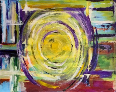 Картина под названием "Illusions" - Gino Parisi, Подлинное произведение искусства, Акрил Установлен на Деревянная рама для н…