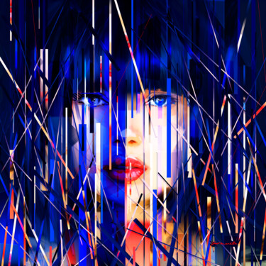 Arts numériques intitulée "Mikado Women" par Gio Manetta, Œuvre d'art originale, Peinture numérique