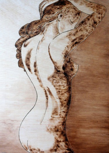 Peinture intitulée "Burned Shadow, Divi…" par Gioia Albano, Œuvre d'art originale, Autre