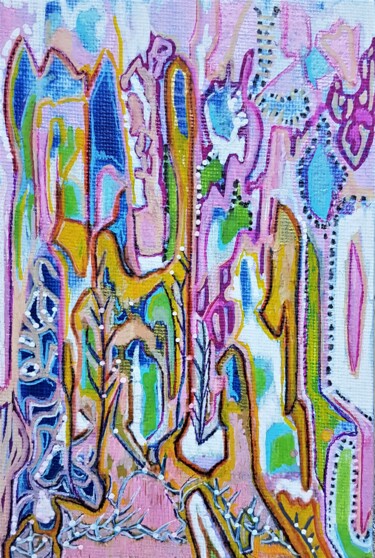 The soul is always clear (L'âme est toujours claire) Peinture intitulée "The soul is always…" par Gioia Albano, Œuvre d'art originale, Acrylique