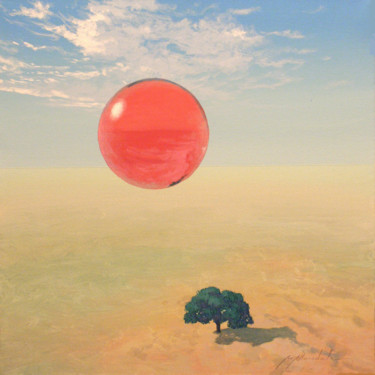 Peinture intitulée "In volo" par Gio Mondelli, Œuvre d'art originale, Acrylique