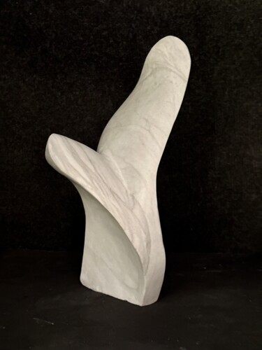 Skulptur mit dem Titel "le tre pievi 2" von Giorgio Romegialli (GA), Original-Kunstwerk, Stein