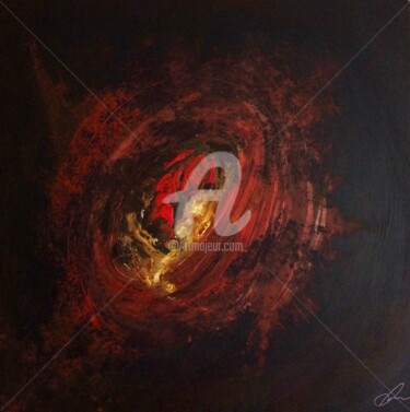 Peinture intitulée "Au centre de....." par Giorgio Storchi, Œuvre d'art originale, Acrylique