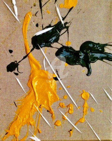 Peinture intitulée "Autunno" par Giorgio Storchi, Œuvre d'art originale, Acrylique