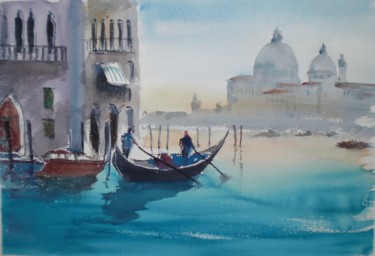 Peinture intitulée "Venice 38" par Giorgio Gosti, Œuvre d'art originale, Aquarelle