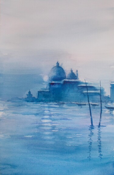 Painting titled "Venice 100" by Giorgio Gosti, Original Artwork, Watercolor