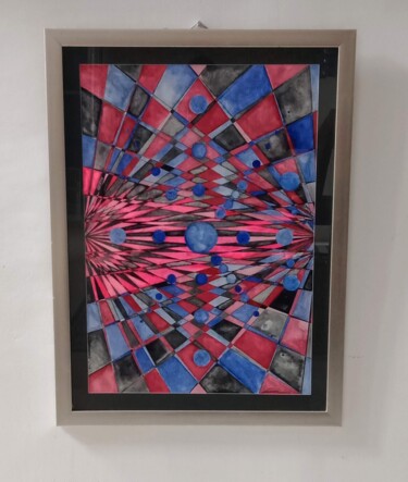 Malerei mit dem Titel "Surfaces in motion…" von Giorgio Sciarretta, Original-Kunstwerk, Acryl