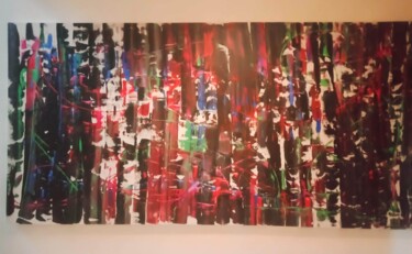 Pintura titulada "Lines of life" por Giorgio Sciarretta, Obra de arte original, Acrílico Montado en Bastidor de camilla de m…