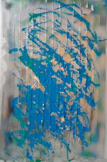 Картина под названием "MELTING ICE-PLANET…" - Giorgio Sciarretta, Подлинное произведение искусства, Акрил