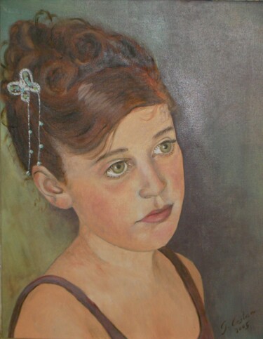 Pintura intitulada "Laura" por Giosi Costan, Obras de arte originais, Óleo